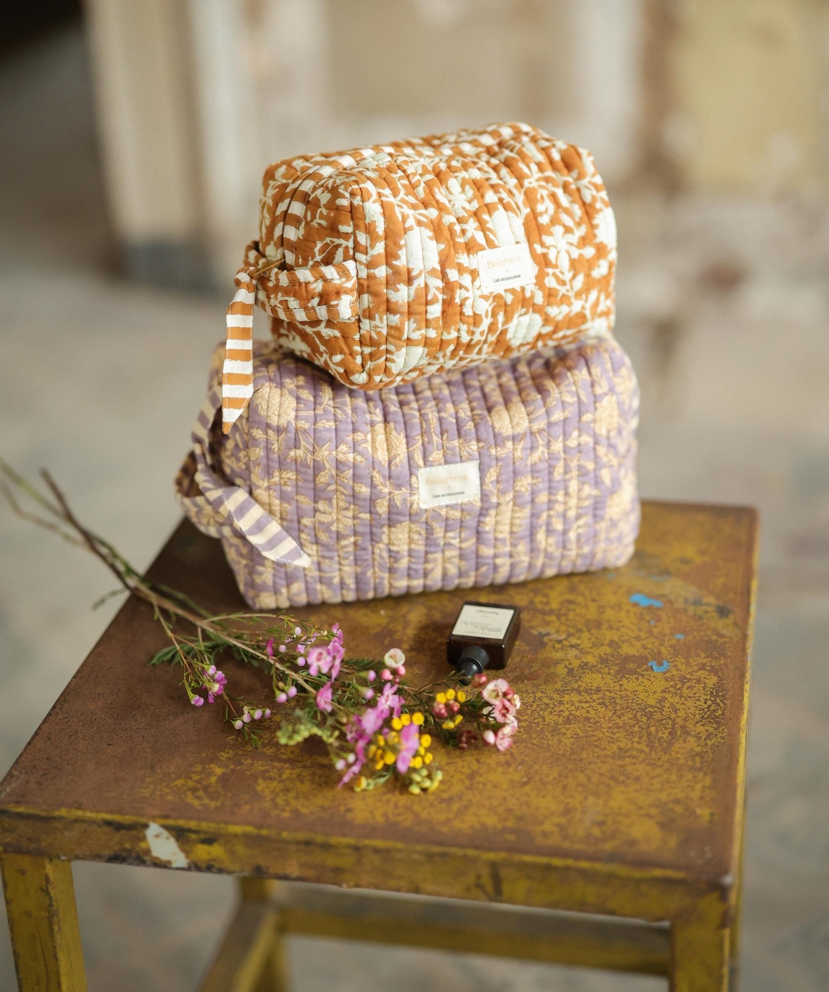 Trousse de toilette Jude petit format – Kate Caramel