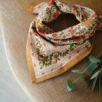Foulard petit format – Ellis Ocre