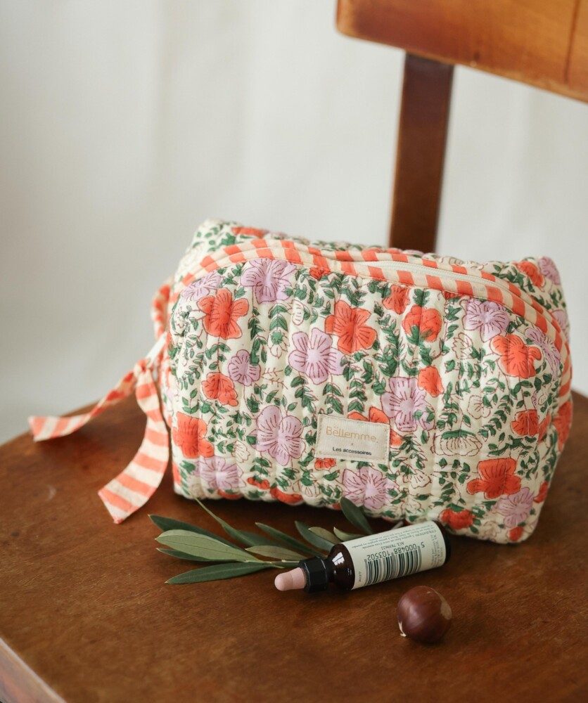 Trousse de toilette petit format – Ellis Clémentine