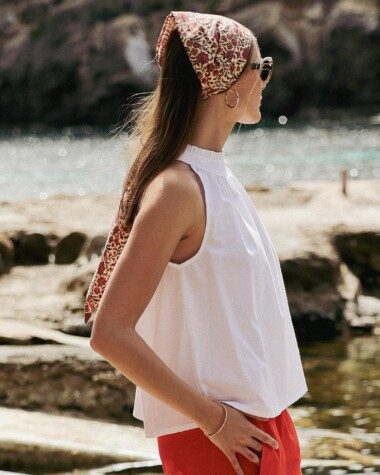 Top Poppie – Blanc