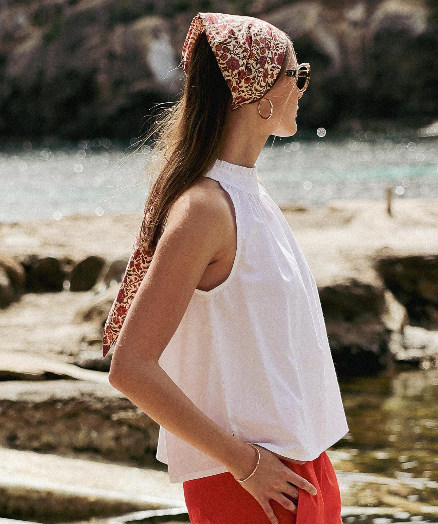 Top Poppie – Blanc