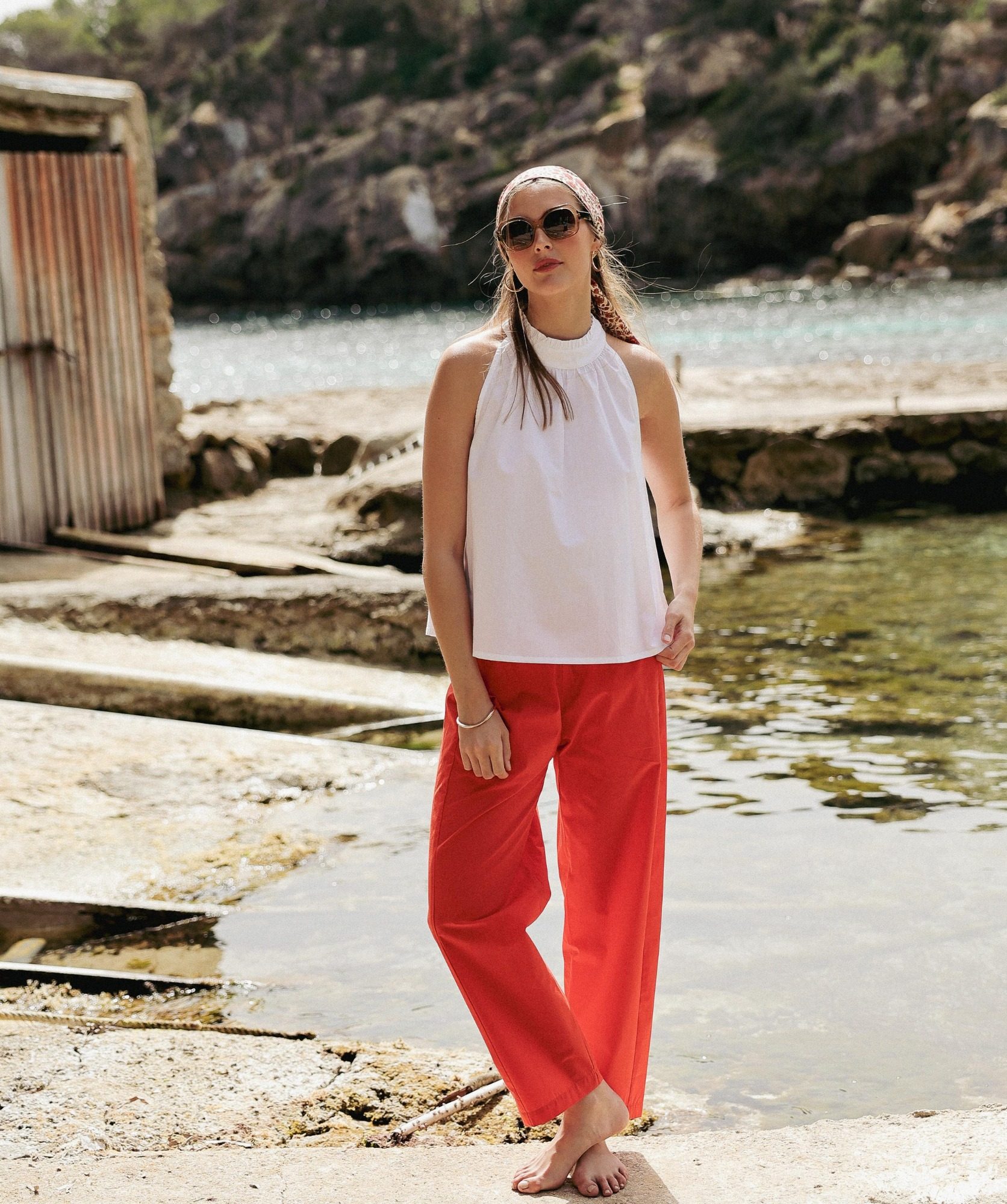 Top Poppie – Blanc