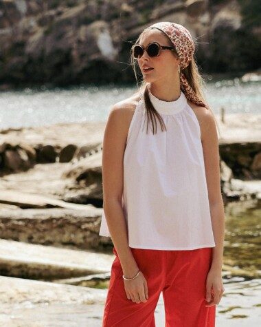 Top Poppie – Blanc