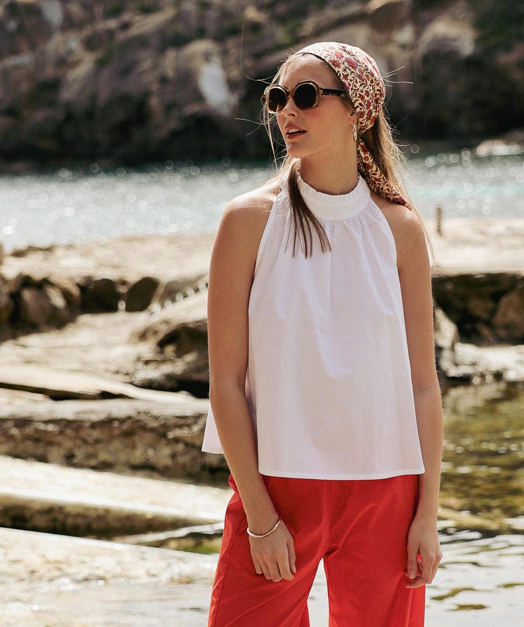 Top Poppie – Blanc