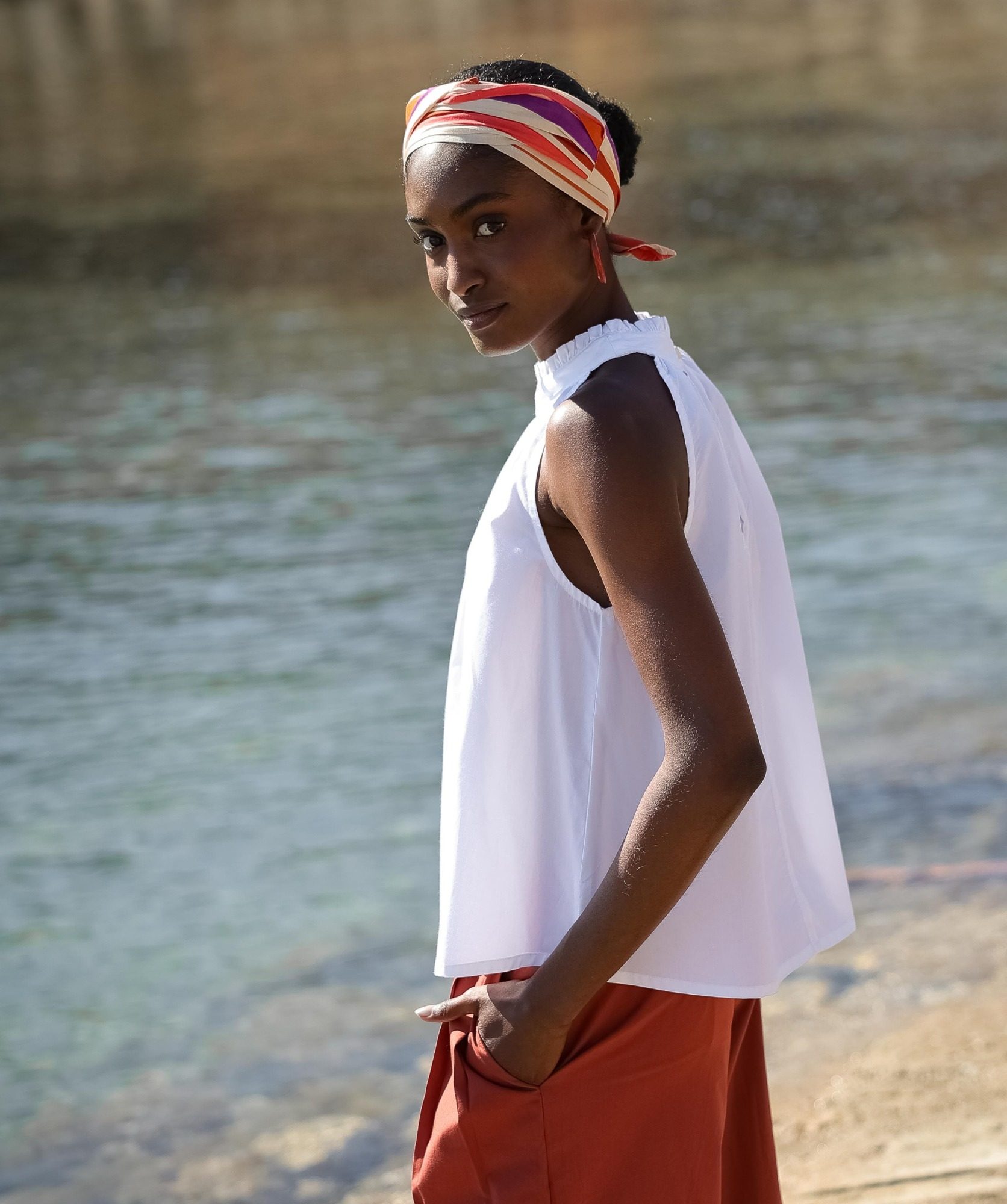 Top Poppie – Blanc