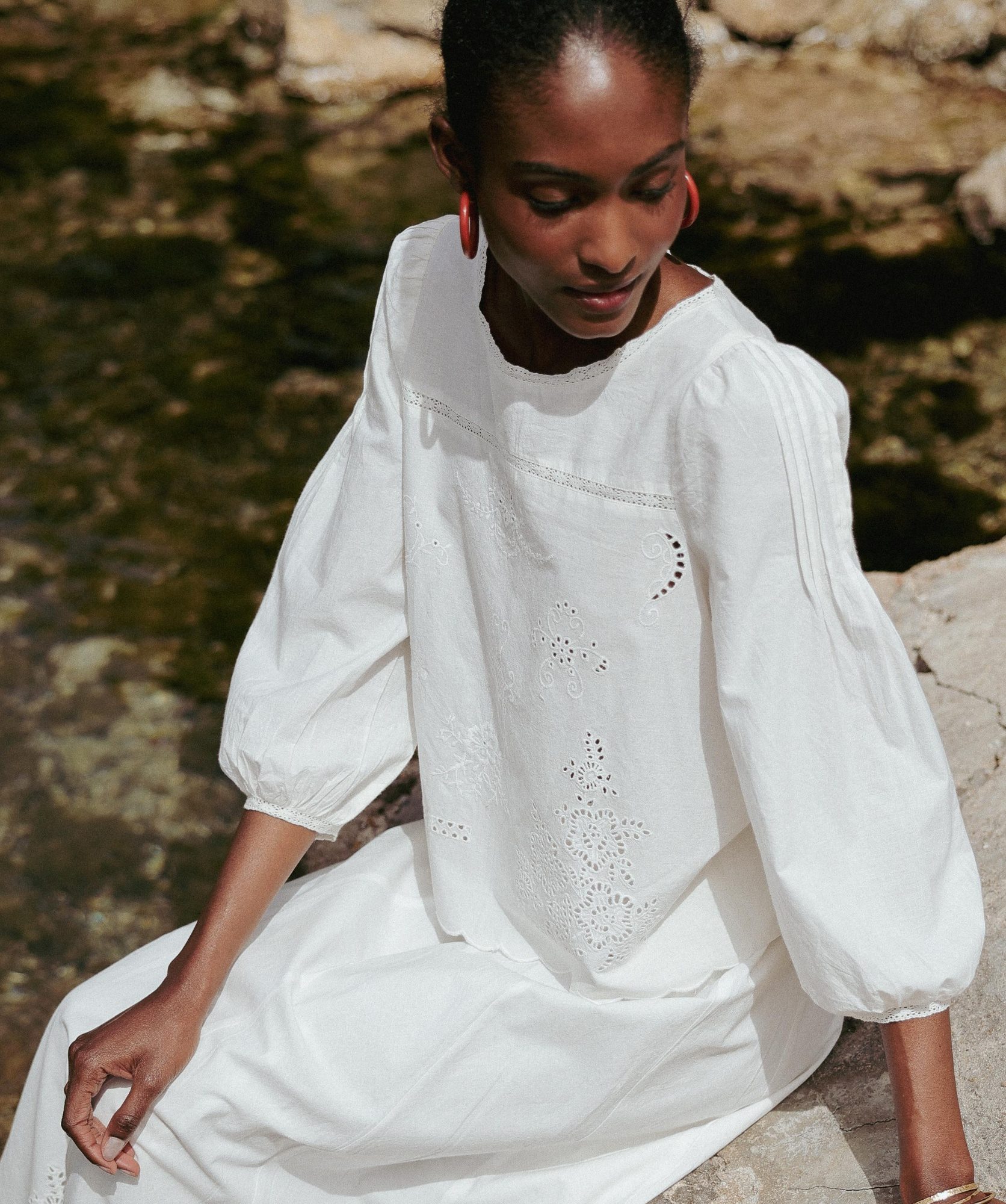 Blouse Thillie – Blanc