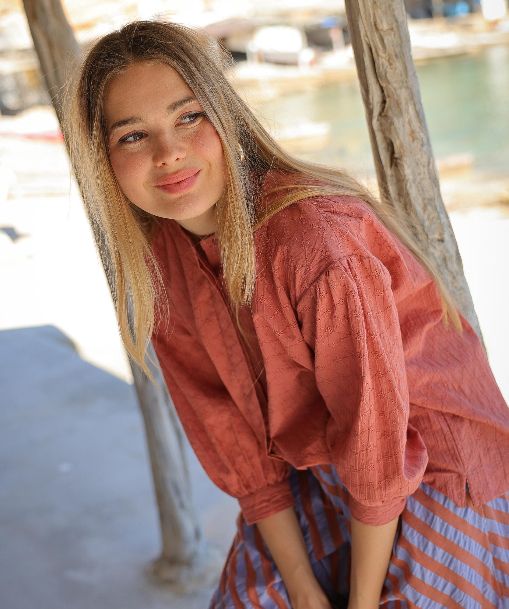Blouse Pharrell – Argile