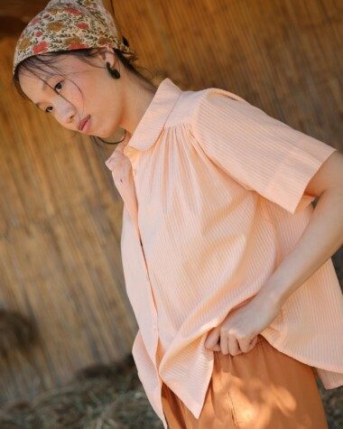Chemise Willow – Pêche
