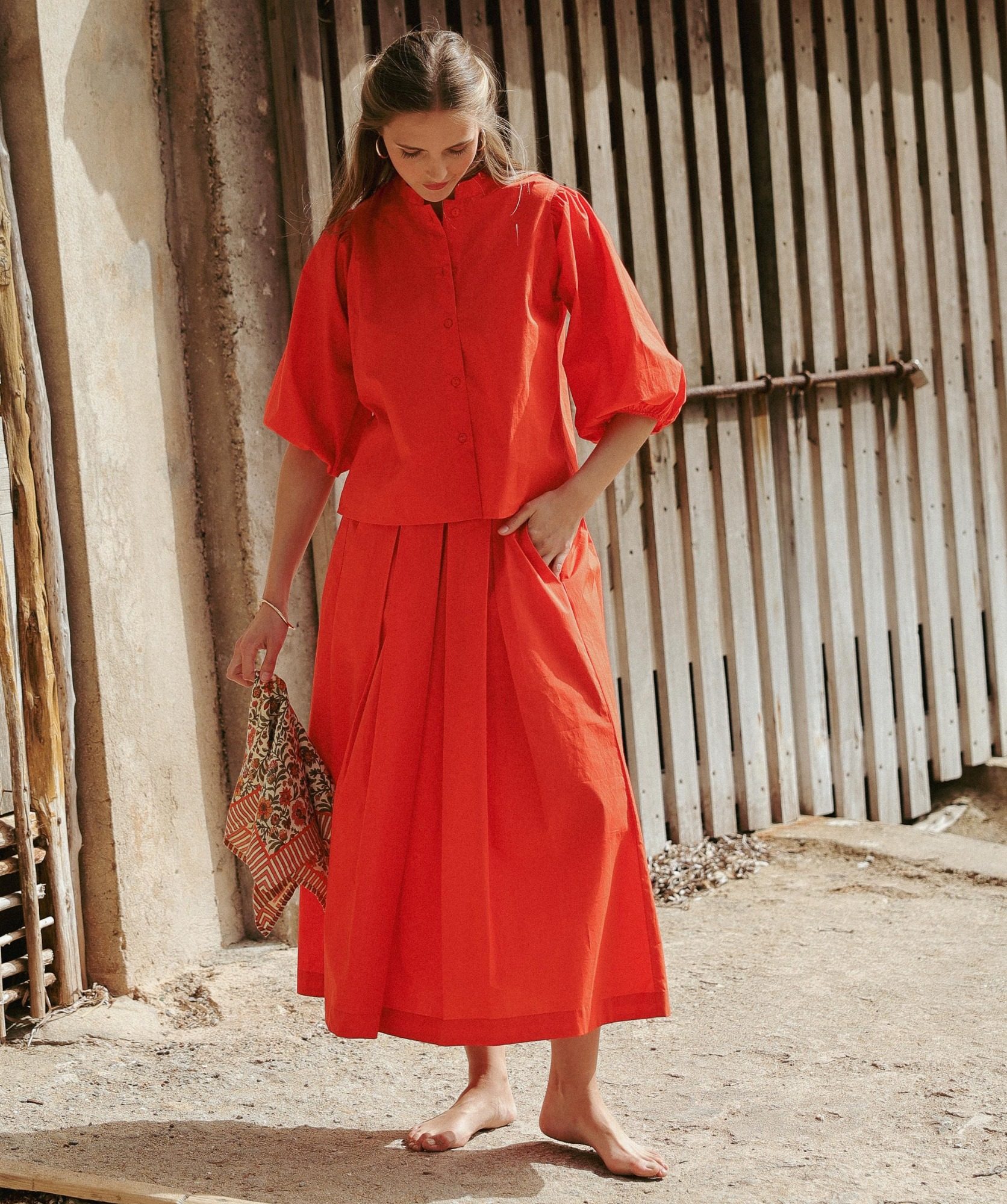 Jupe Grace – Tangerine