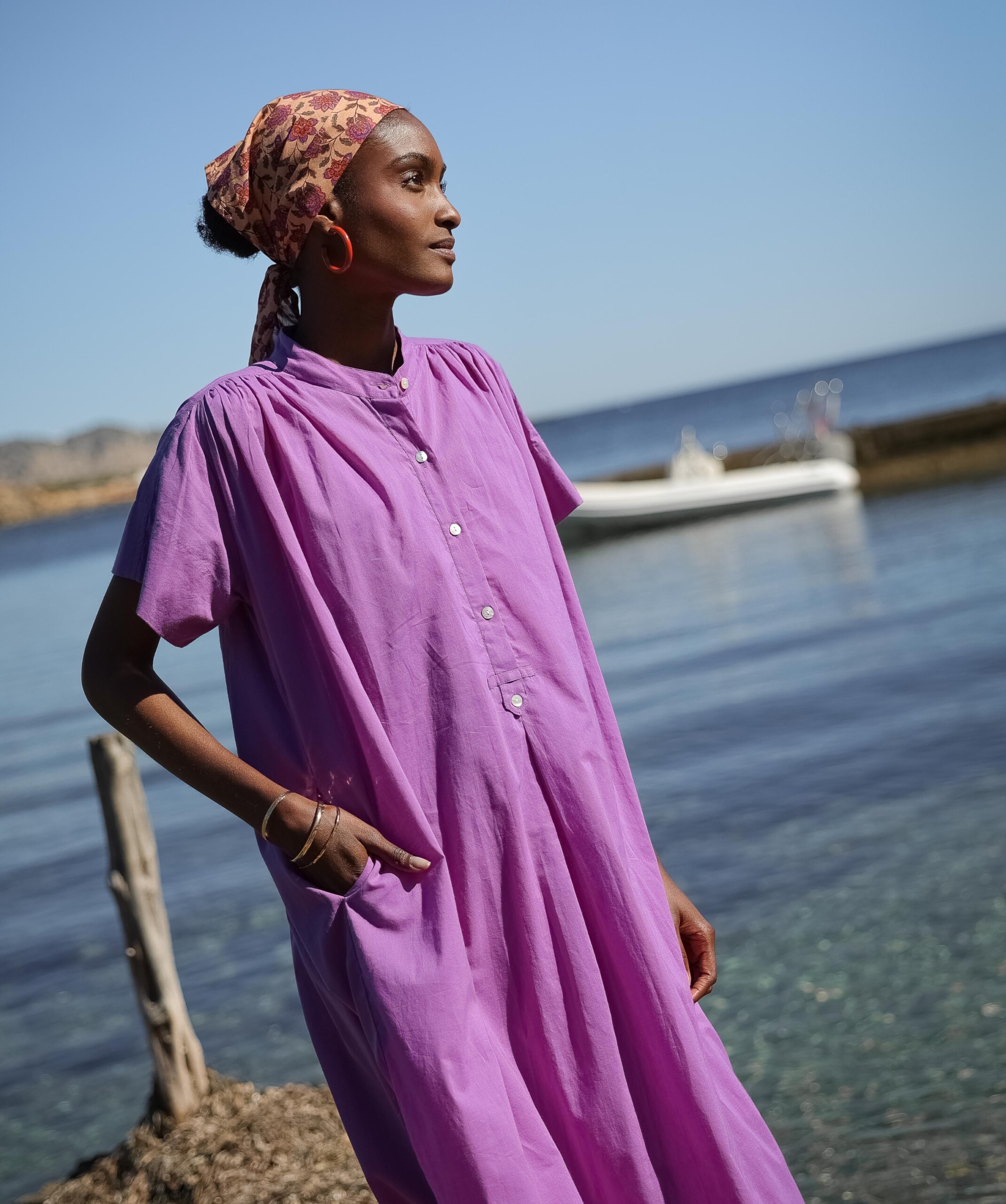 Robe Debby – violet