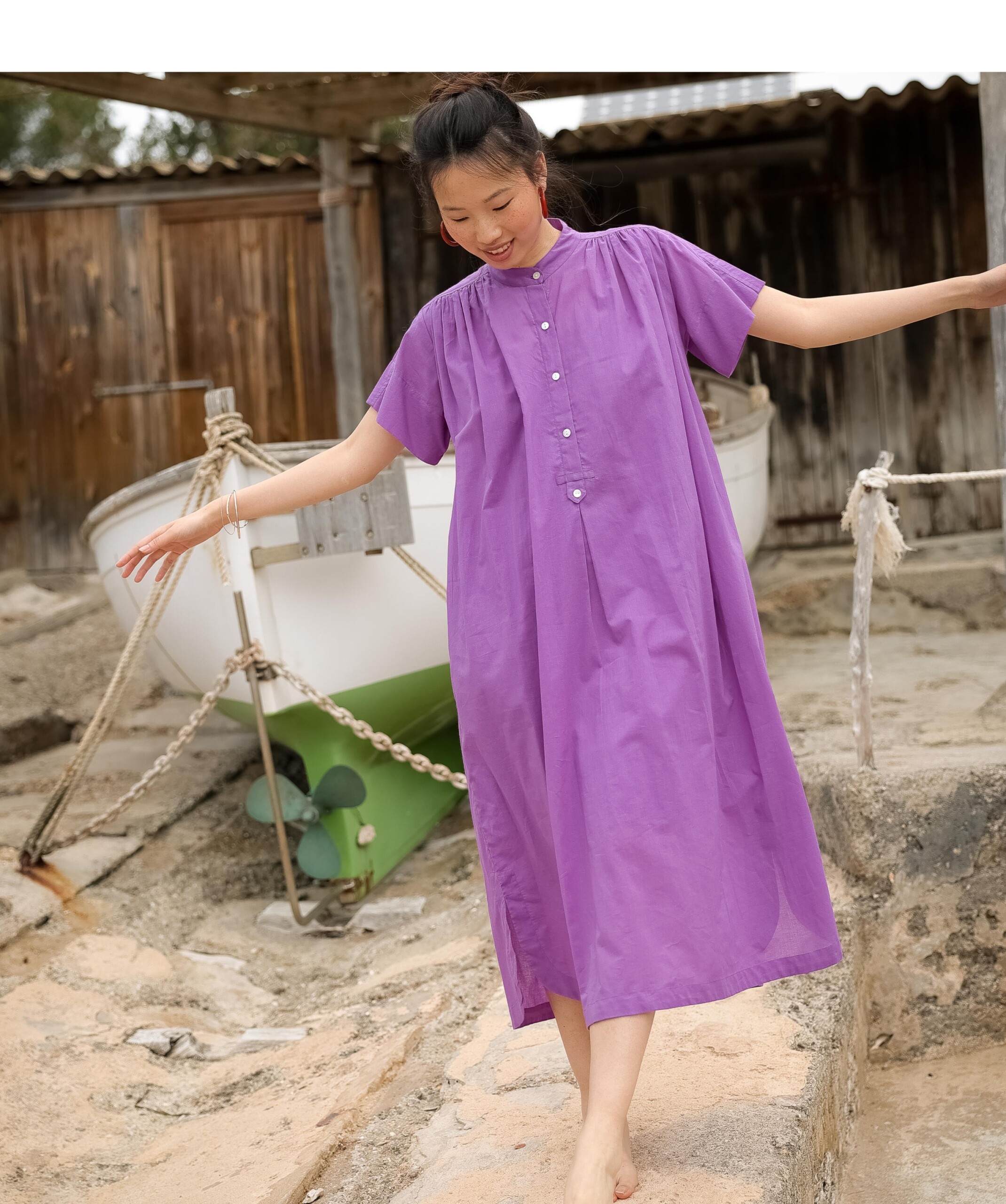 Robe Debby – violet