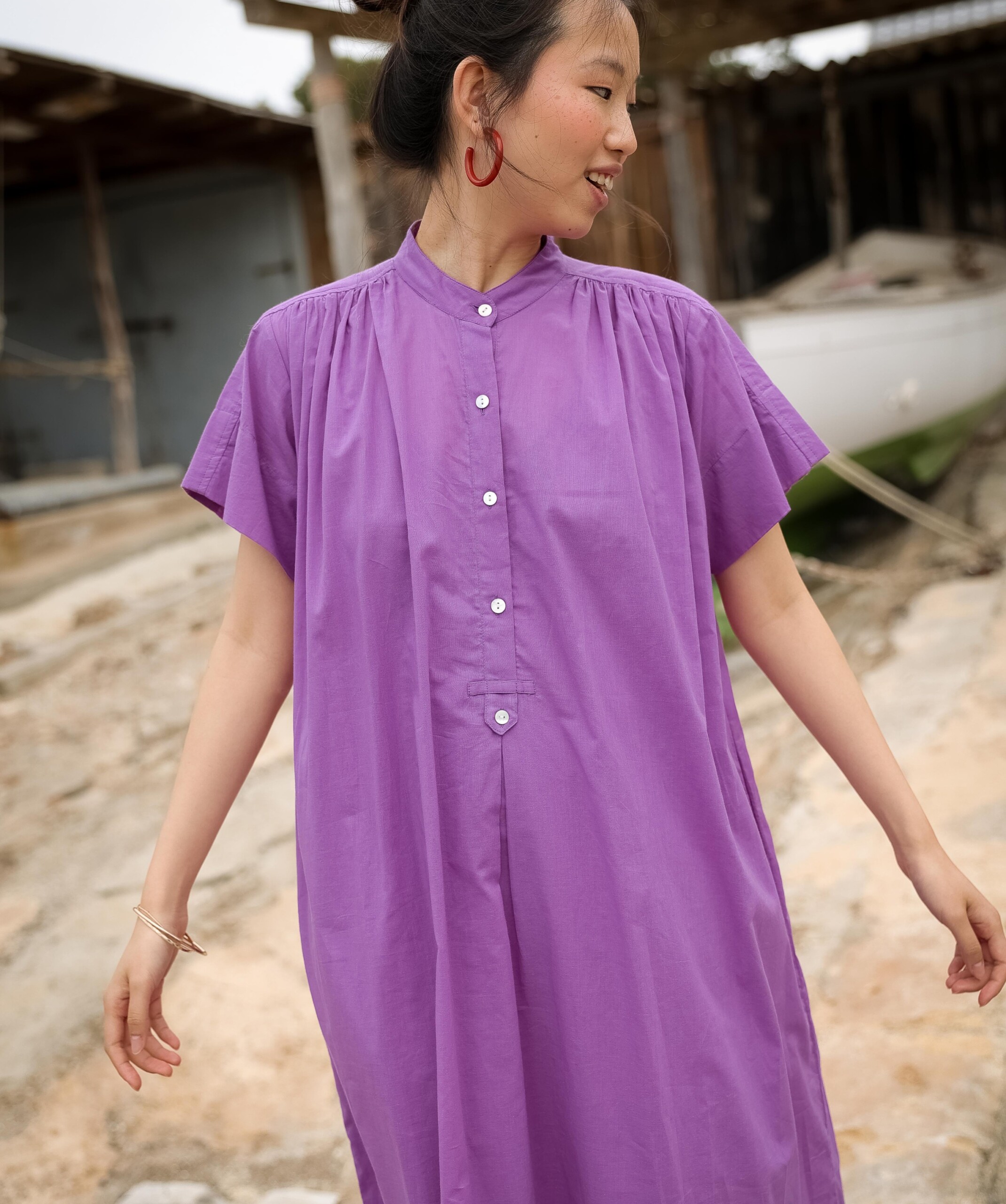 Robe Debby – violet