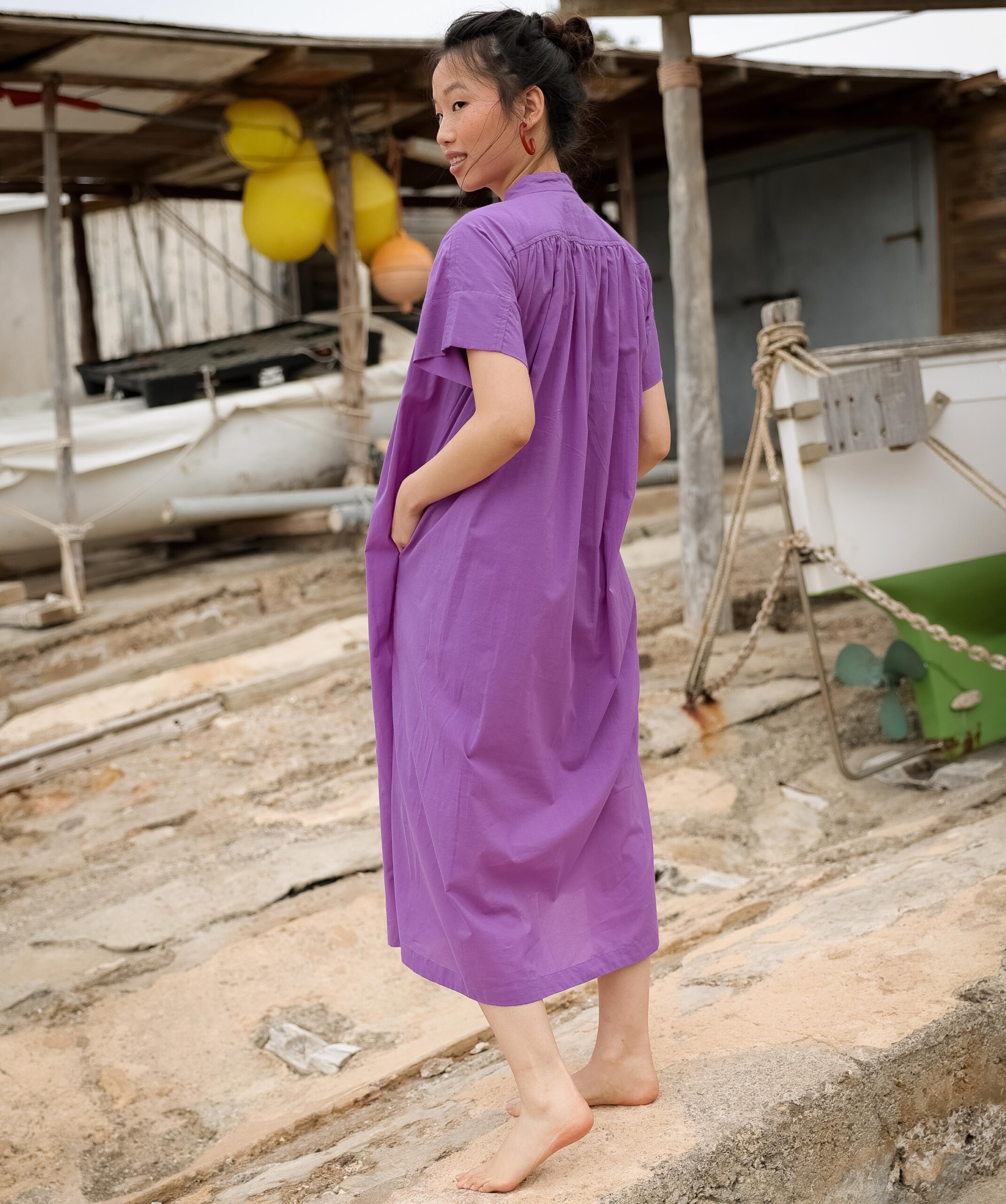 Robe Debby – violet