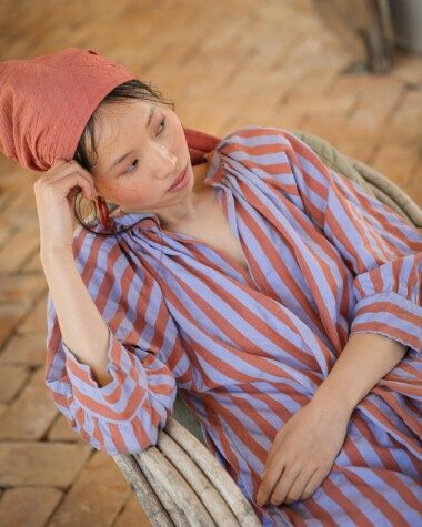 Robe Hannah – Rayure Baya