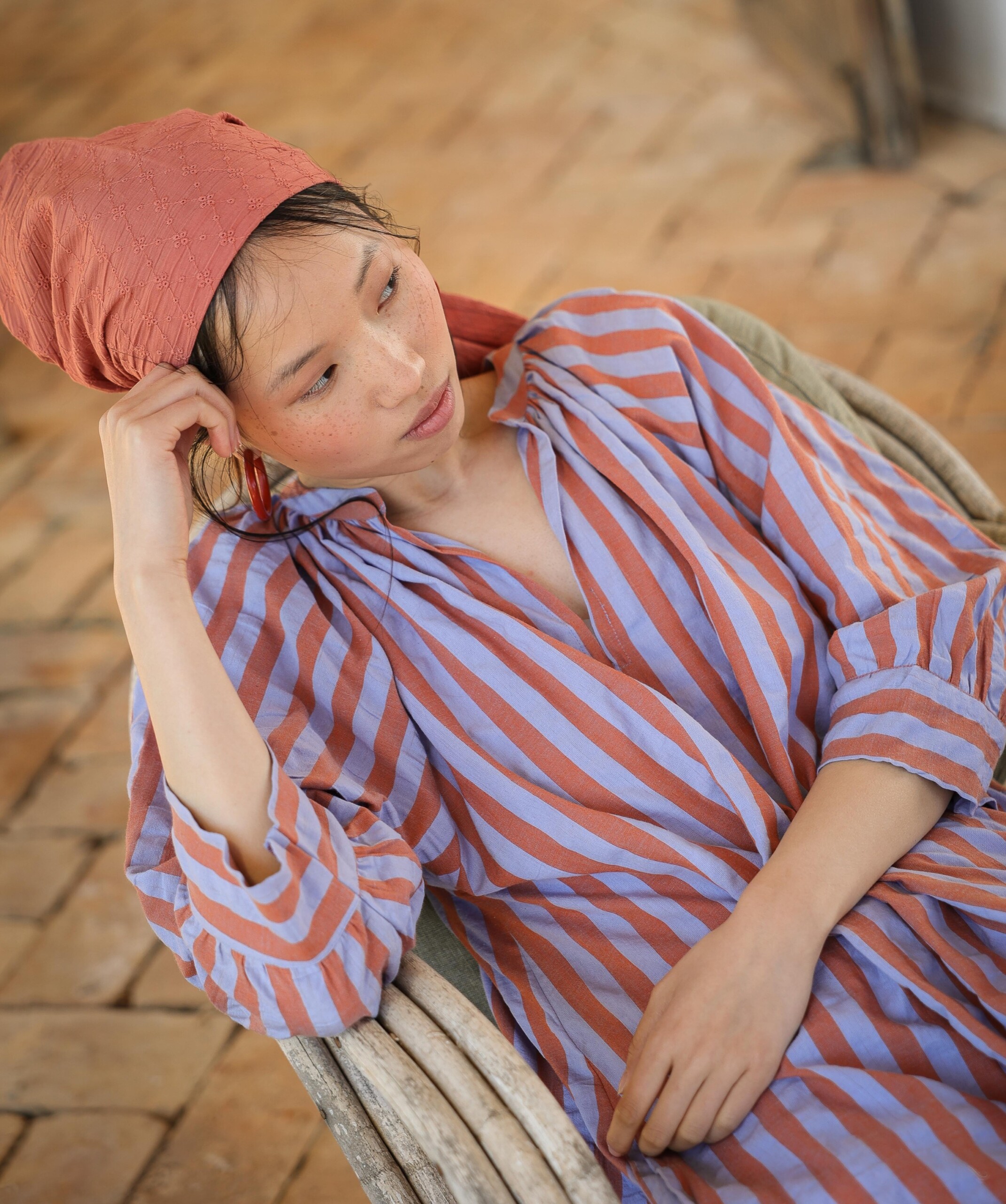 Robe Hannah – Rayure Baya