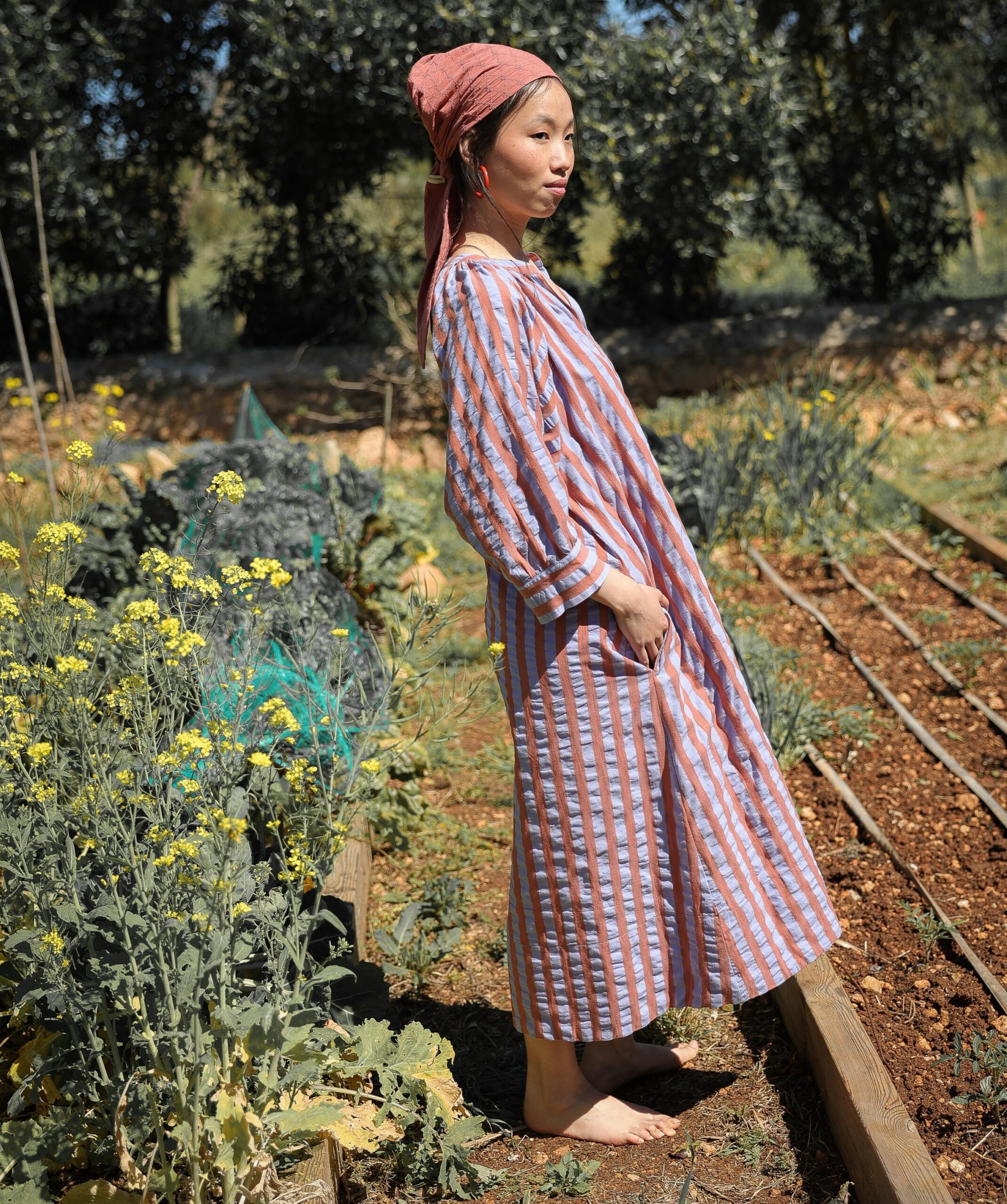 Robe Hannah – Rayure Baya