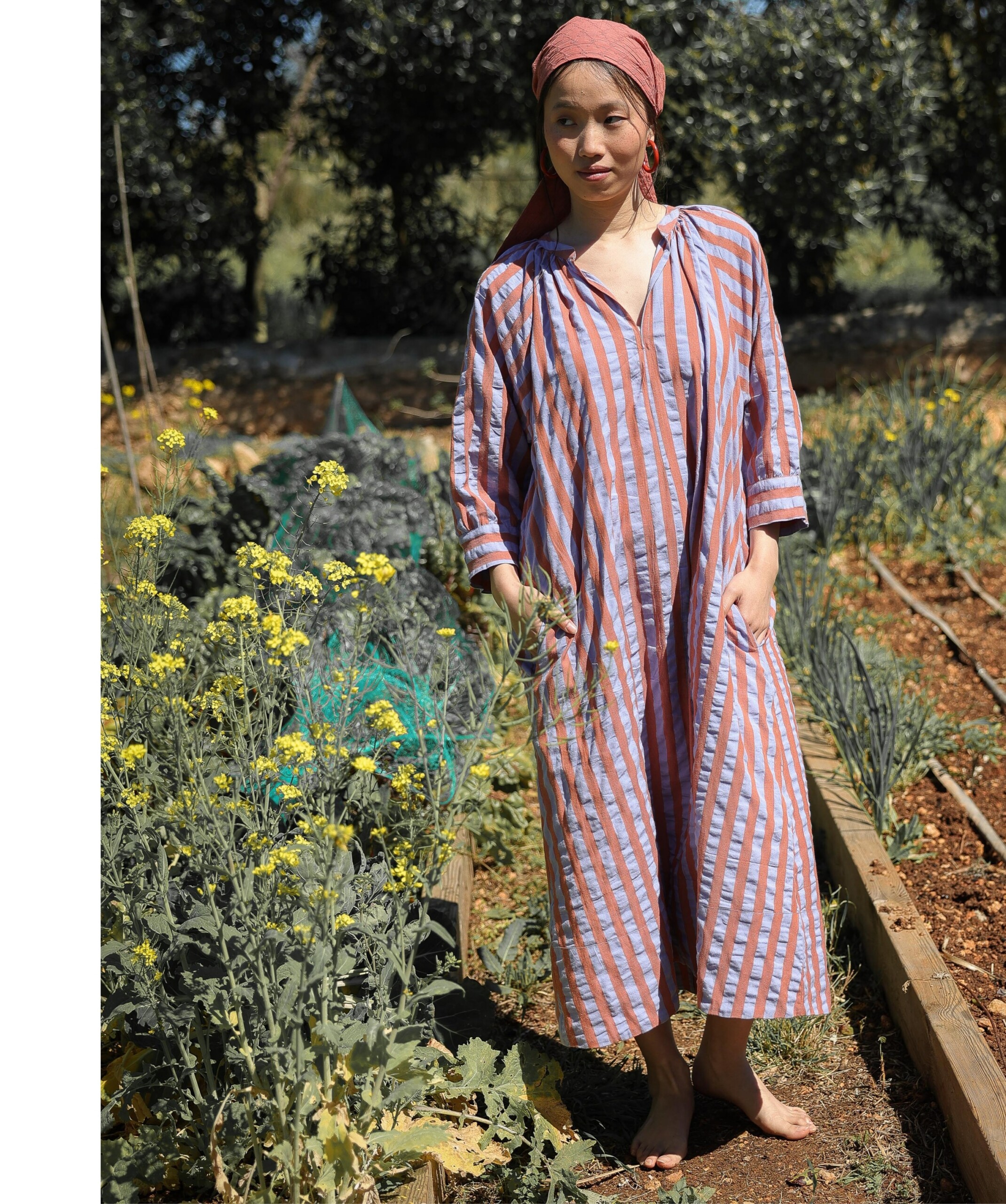 Robe Hannah – Rayure Baya