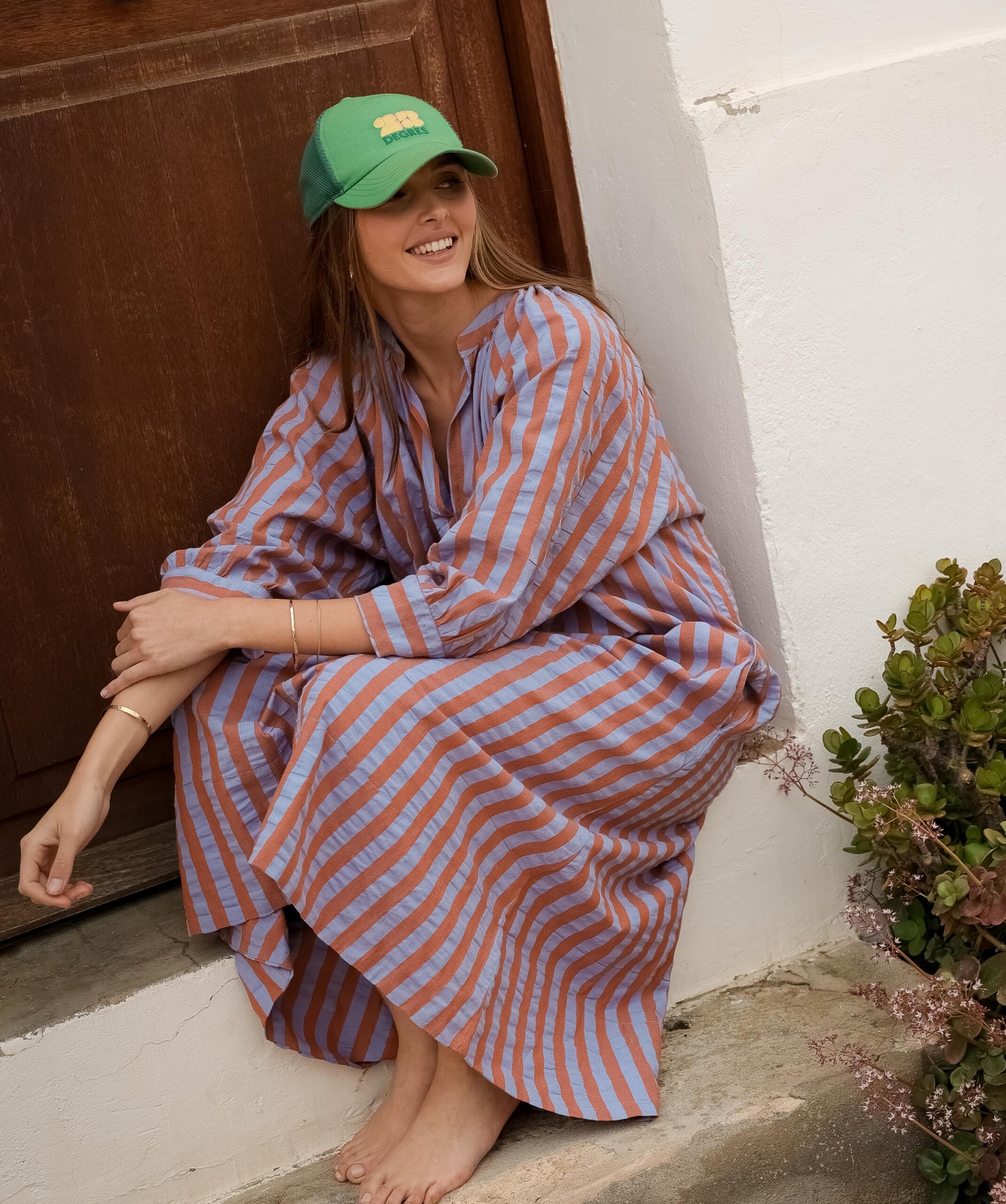 Robe Hannah – Rayure Baya