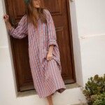 Robe Hannah – Rayure Baya