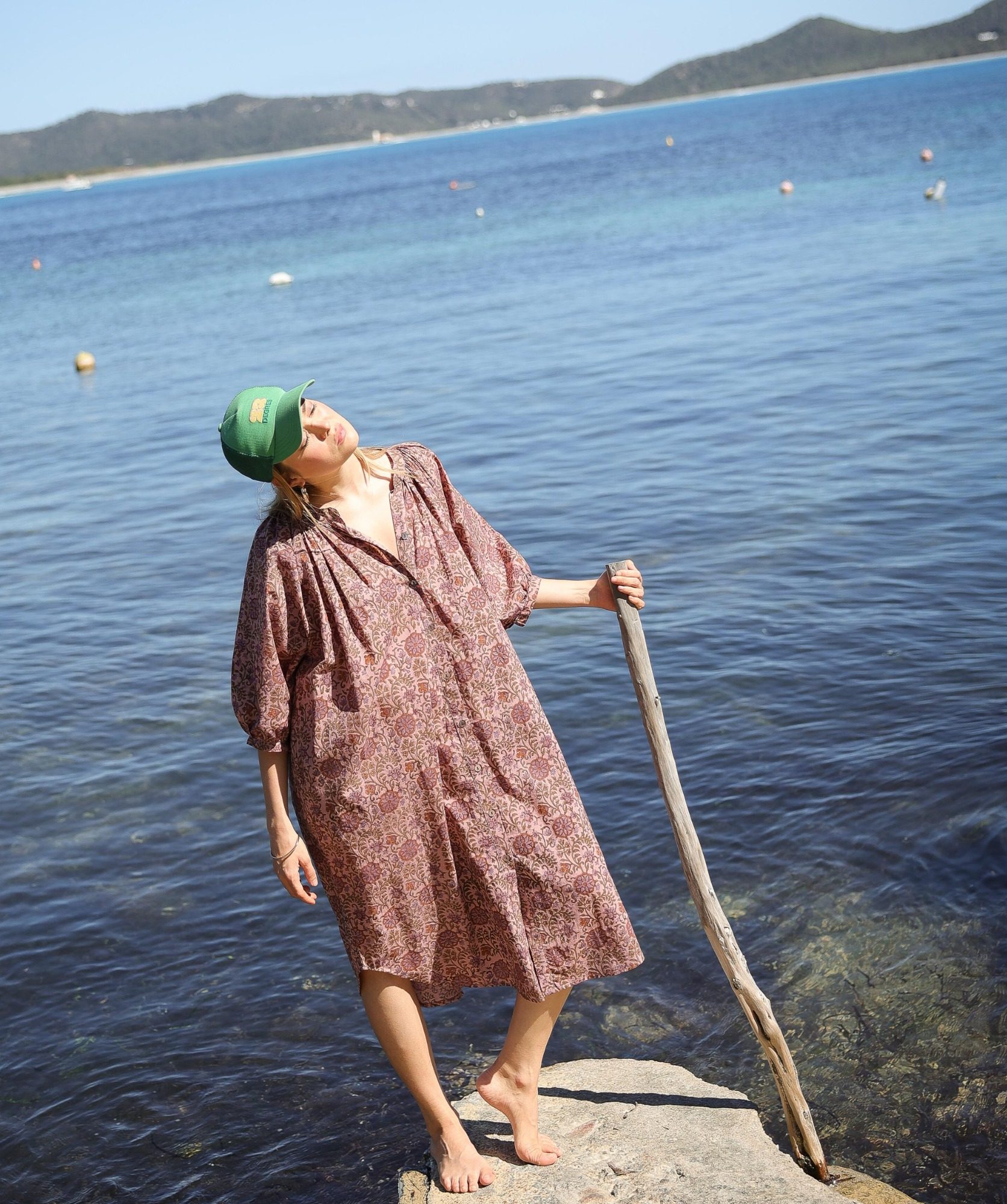 Robe Salvador – Imprimé Block-print Bekky