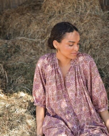 Robe Salvador – Imprimé Block-print Bekky