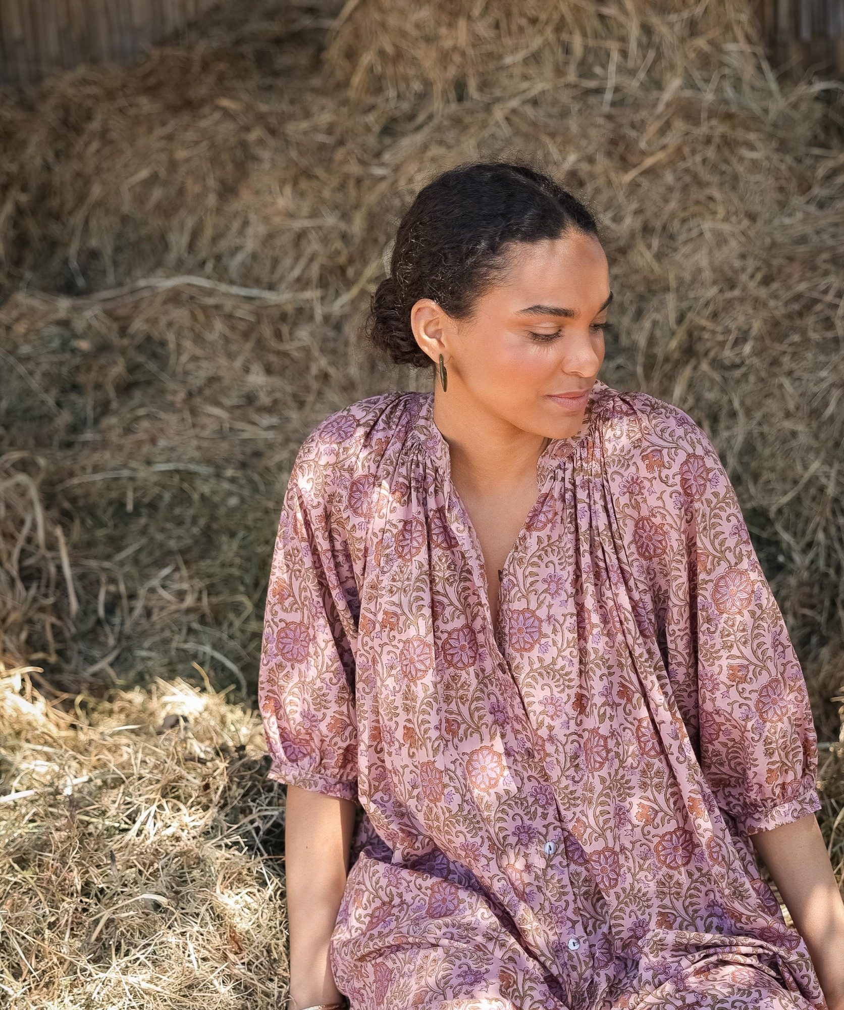 Robe Salvador – Imprimé Block-print Bekky