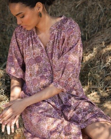 Robe Salvador – Imprimé Block-print Bekky
