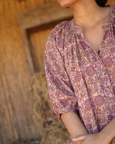 Robe Salvador – Imprimé Block-print Bekky