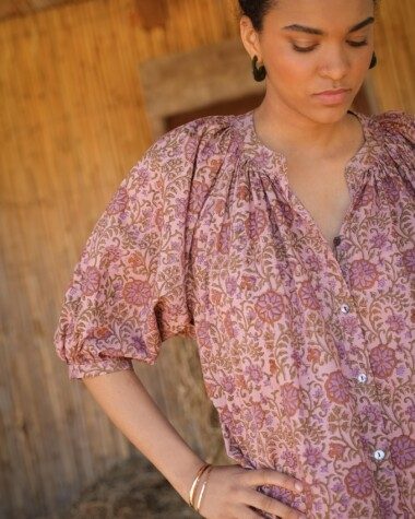 Robe Salvador – Imprimé Block-print Bekky