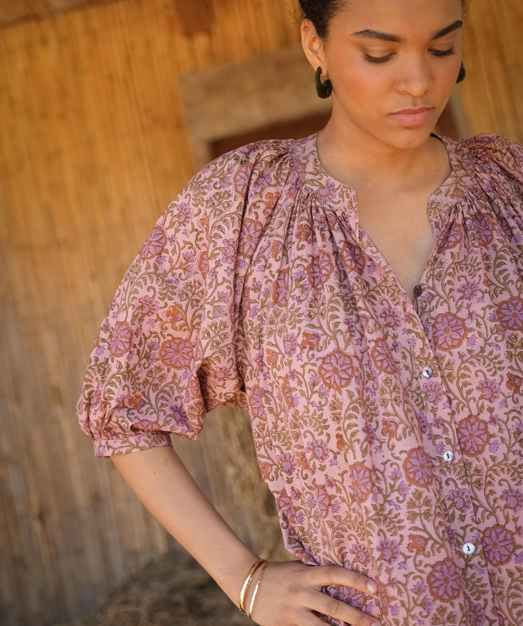 Robe Salvador – Imprimé Block-print Bekky