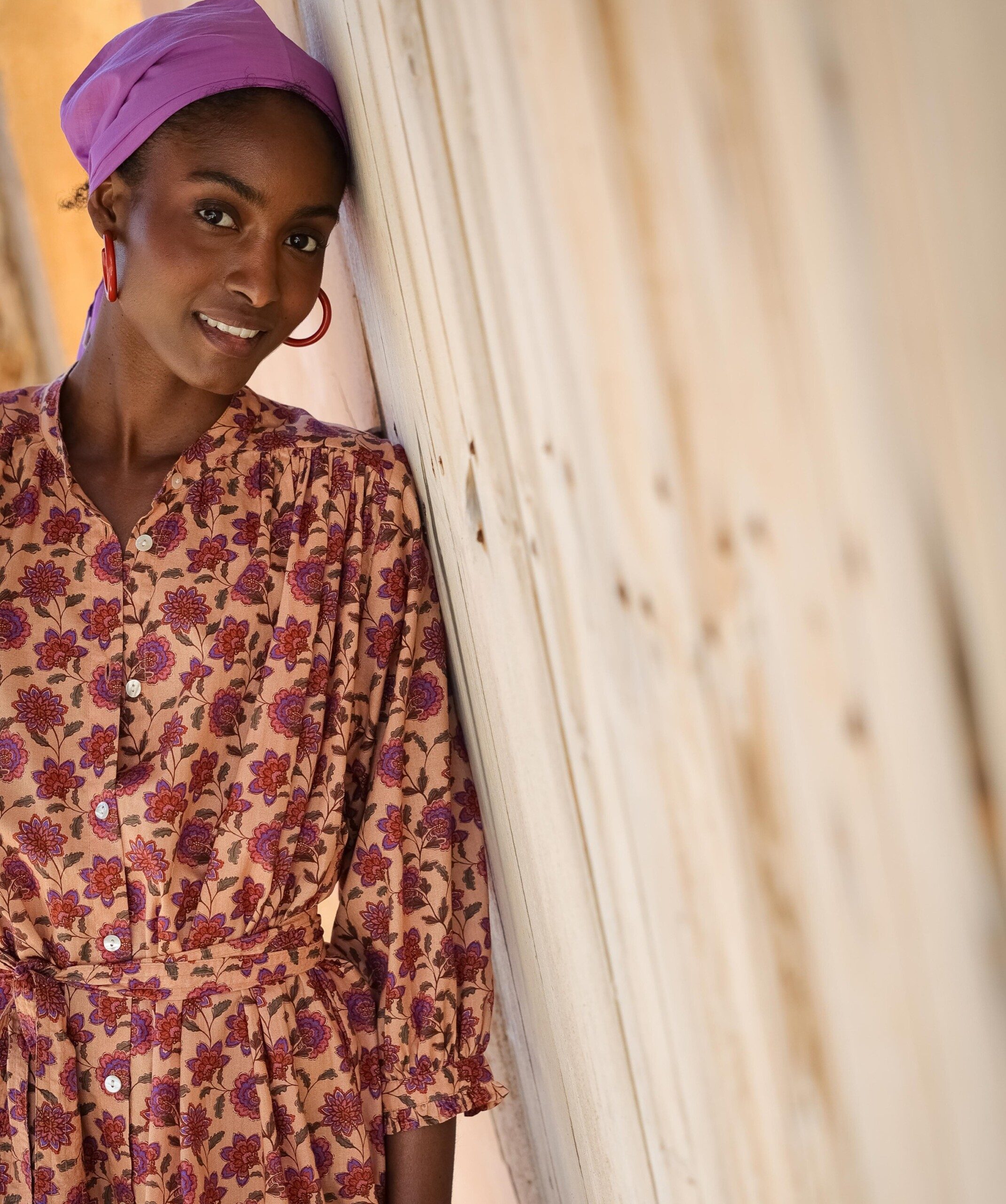 Robe Toscane – Imprimé Berry