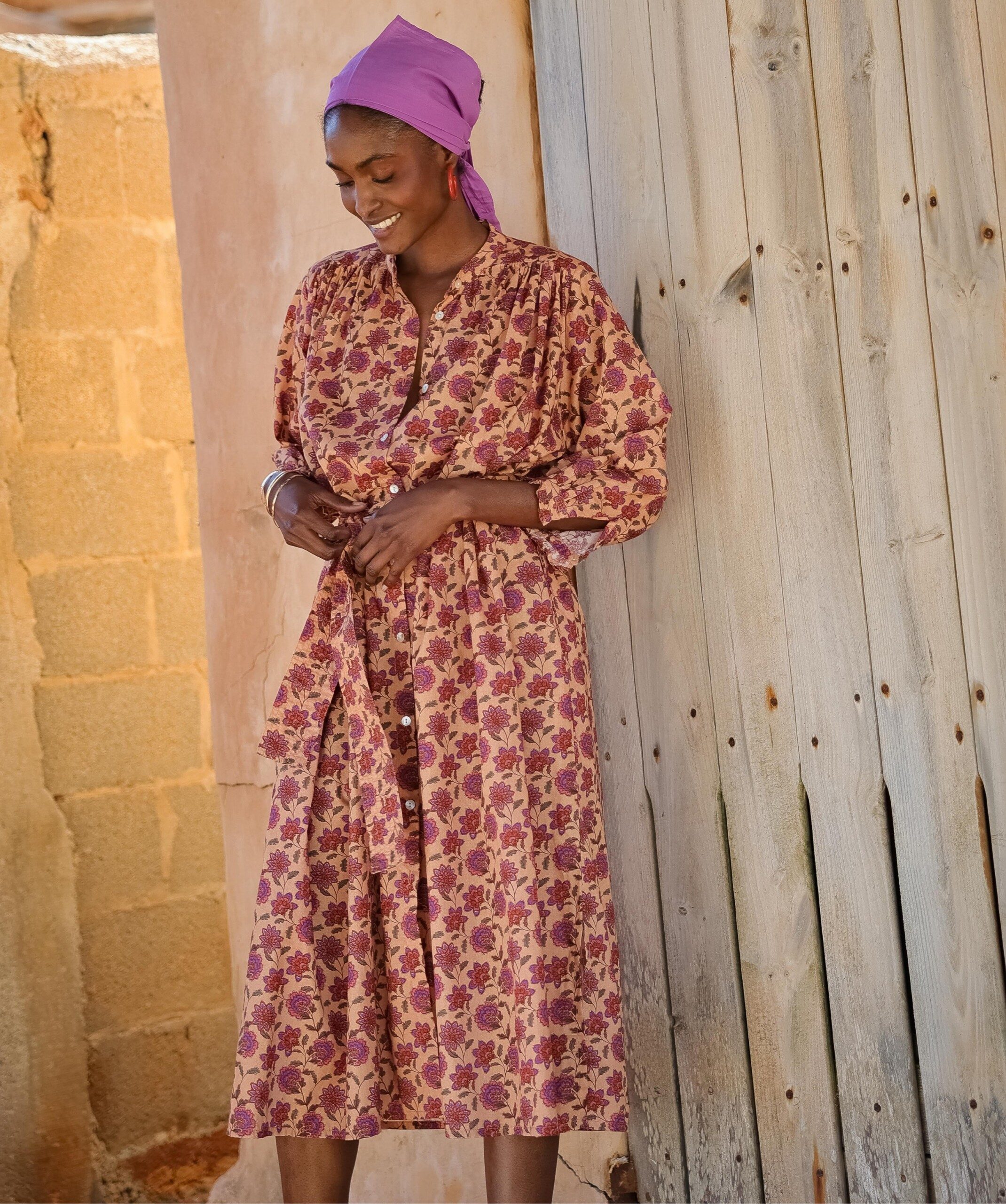 Robe Toscane – Imprimé Berry