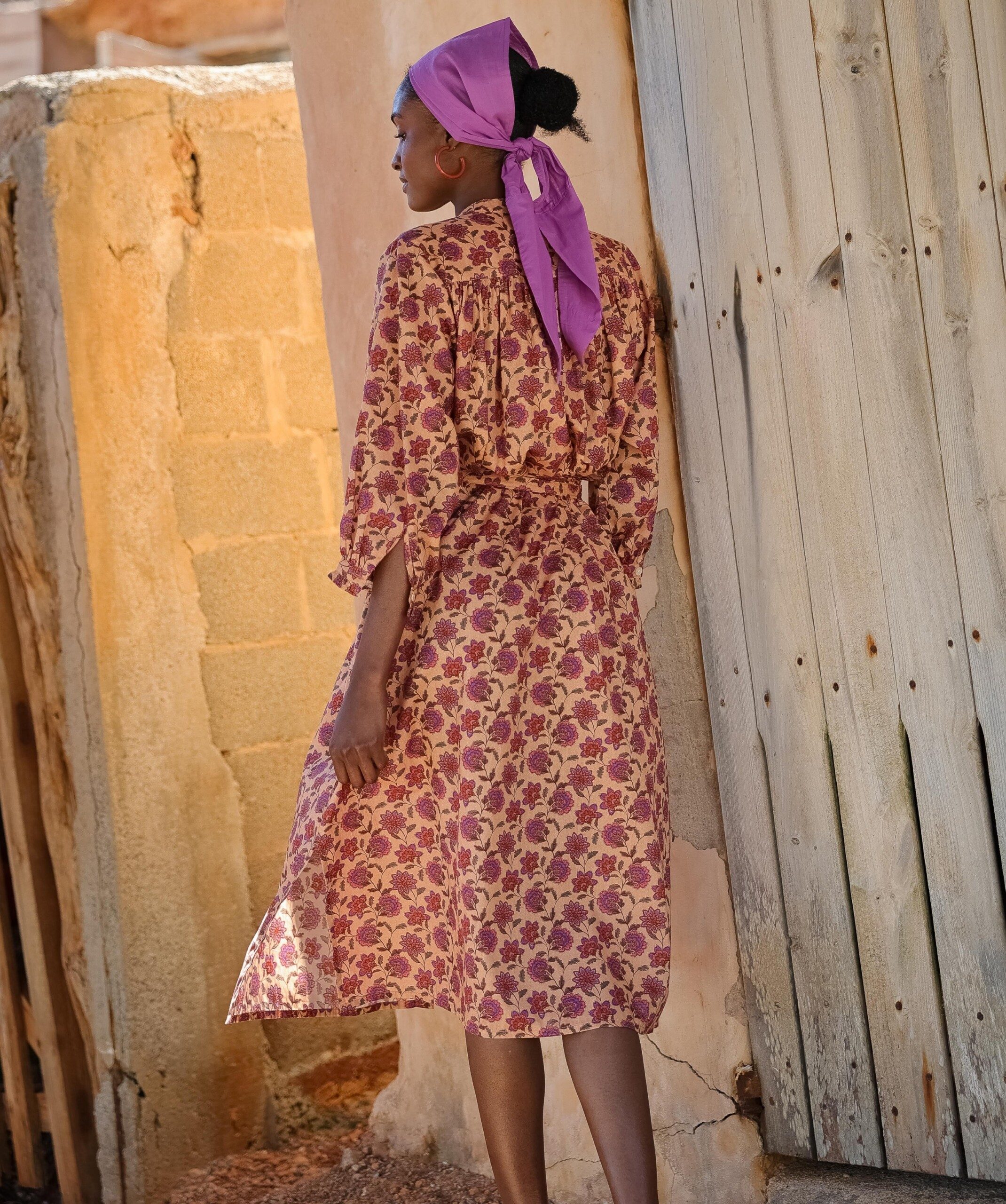 Robe Toscane – Imprimé Berry