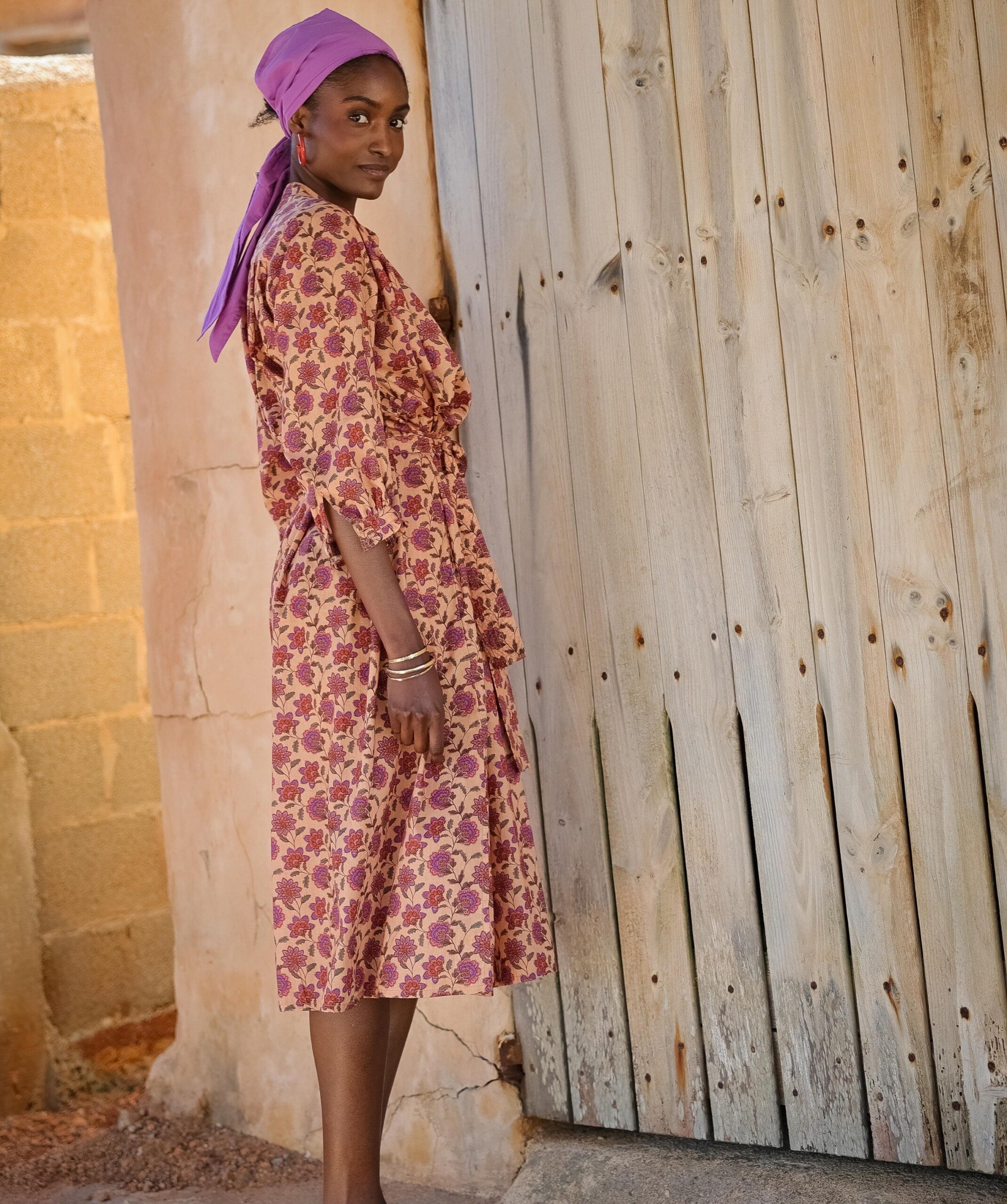 Robe Toscane – Imprimé Berry