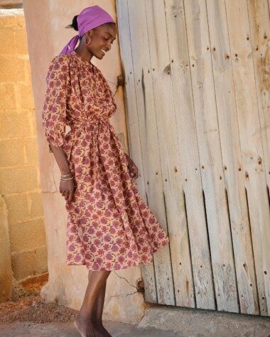 Robe Toscane – Imprimé Berry