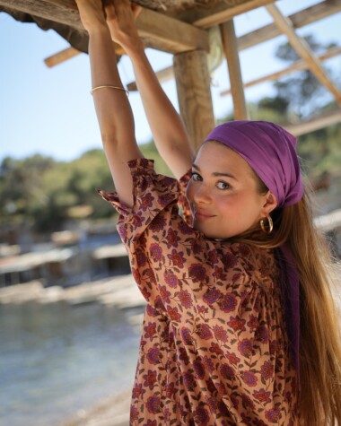 Robe Toscane – Imprimé Berry