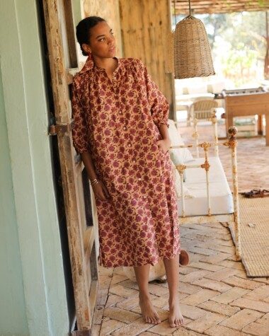 Robe Toscane – Imprimé Berry
