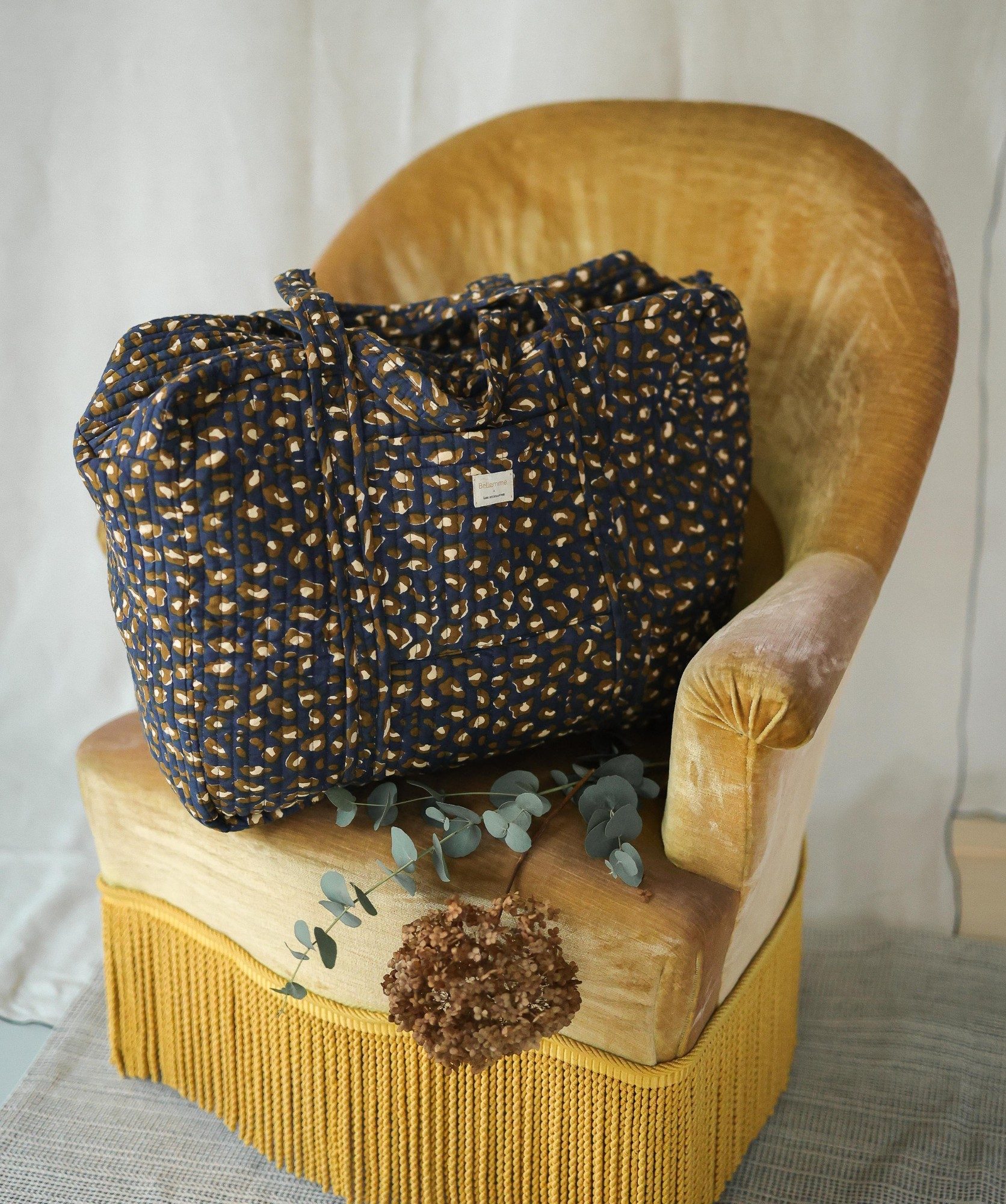 Sac de voyage Berlin – Leopard Navy