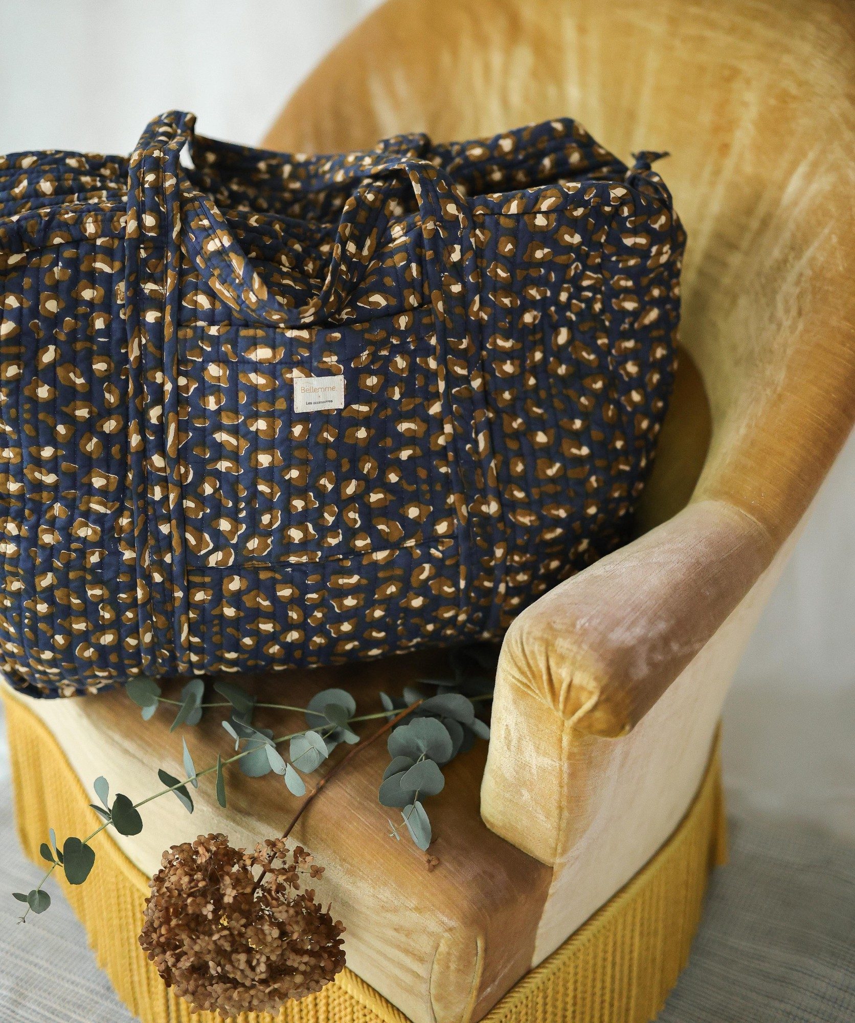 Sac de voyage Berlin – Leopard Navy