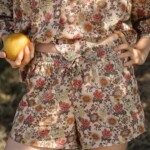 Short Cali – Imprimé Antoinette Terracotta