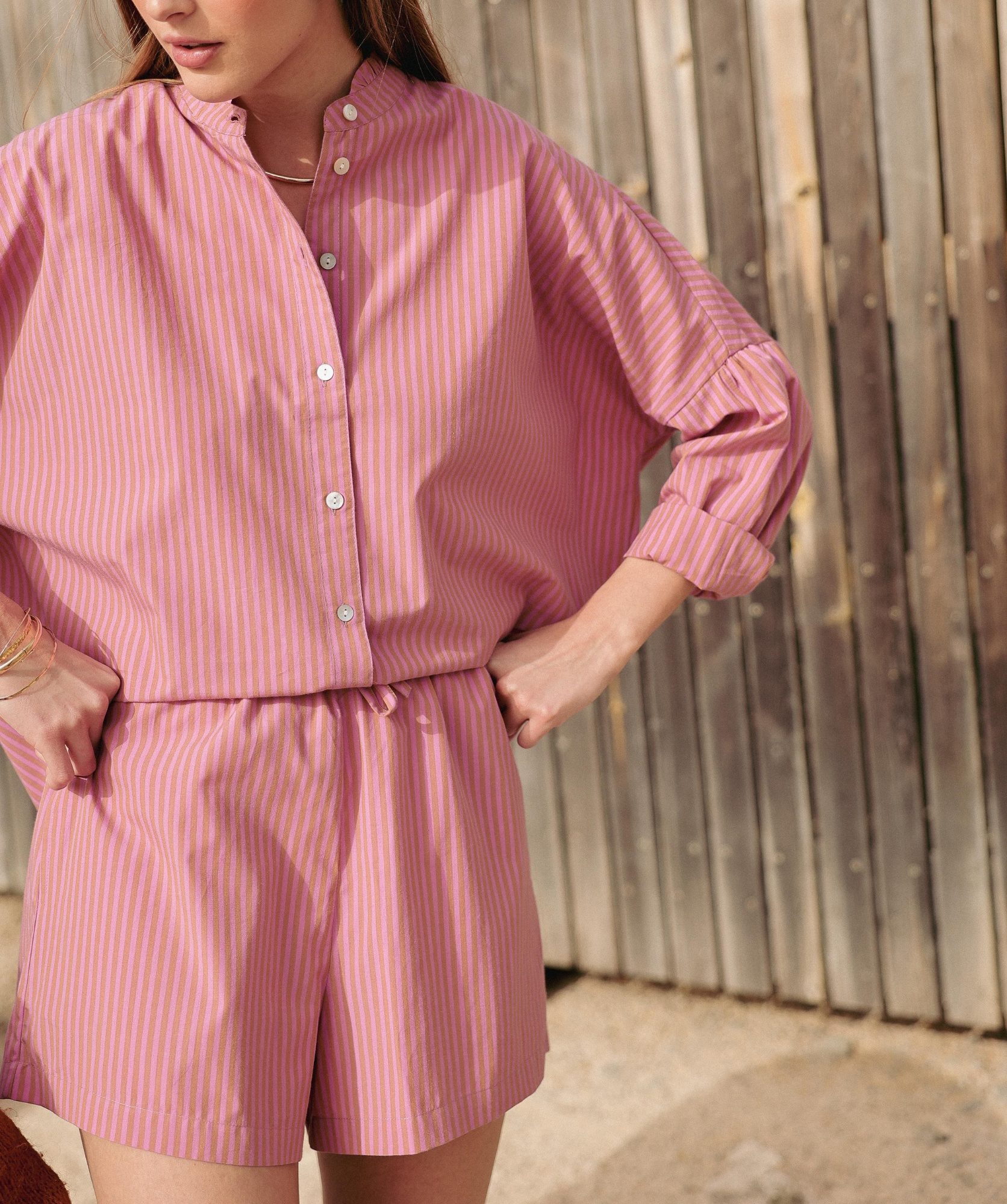 Short Castel – Rayure Sido Jaipur