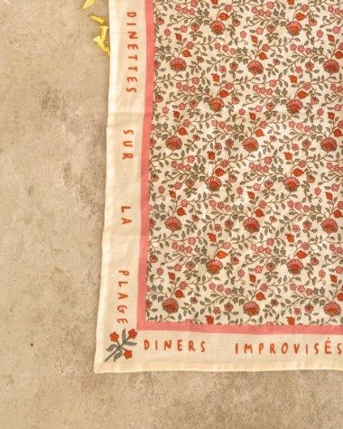 Foulard petit format – Rosa Sorbet d’Été