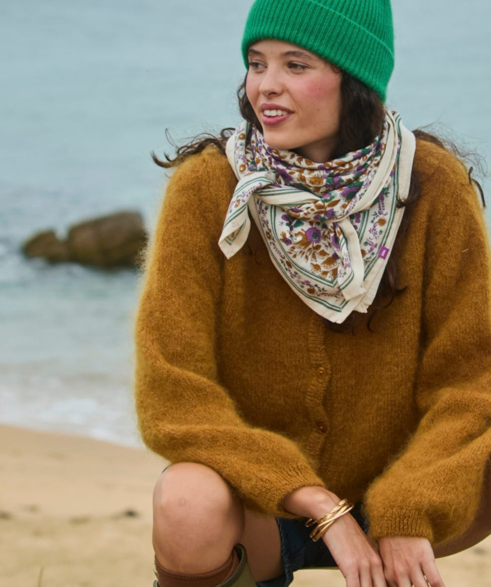 Foulard grand format – Bloom