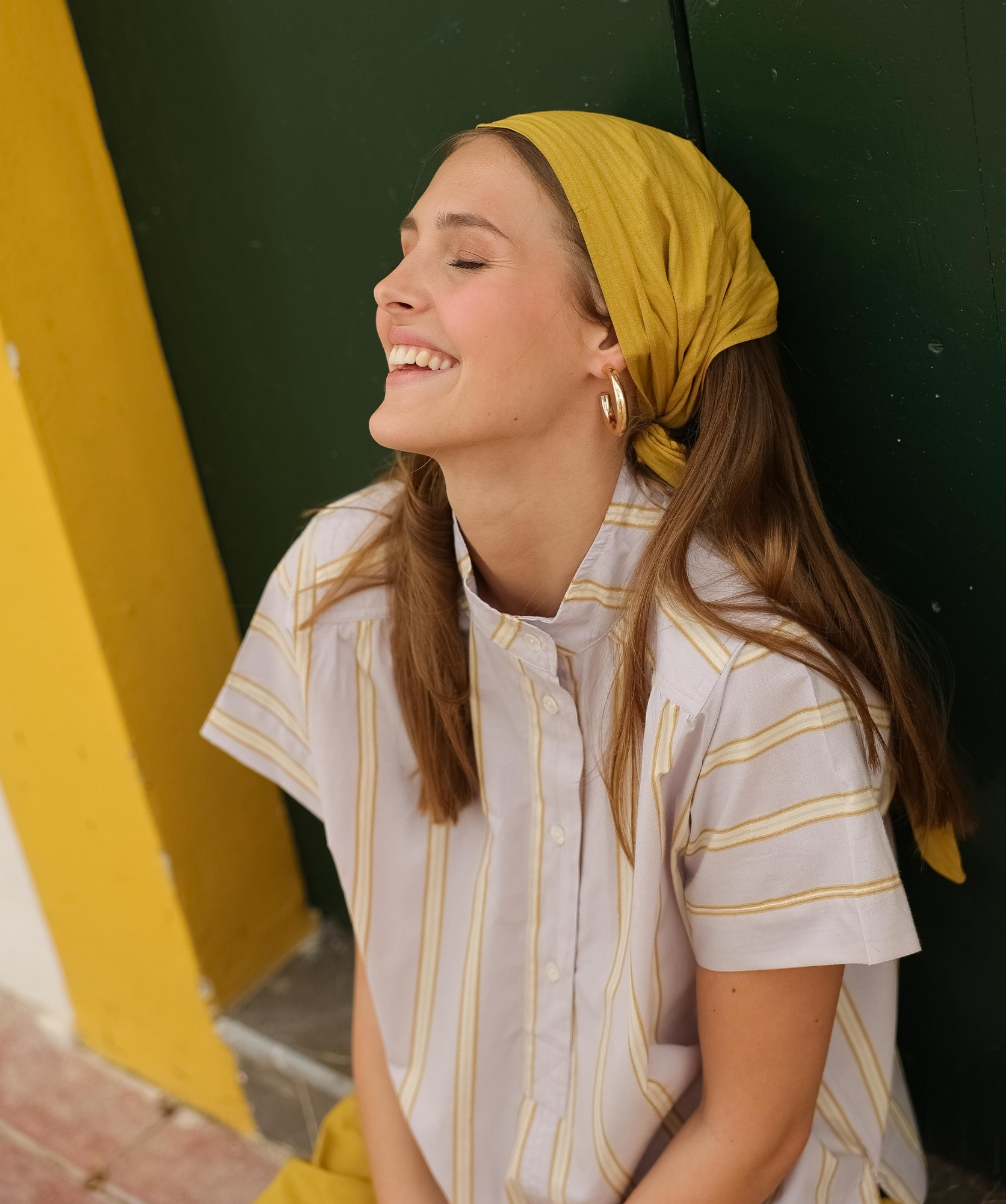 Blouse Durham – Rayure Ostuni Lilas