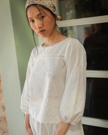 Blouse Thillie – Blanc