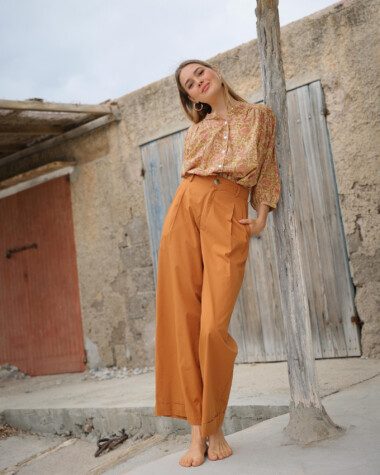 Chemise Brasilia – Imprimé Block-print Agra