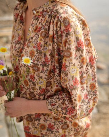 Chemise Brasilia – Imprimé Antoinette Terracotta
