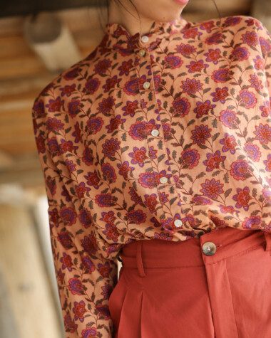 Chemise Priyana – Imprimé Berry