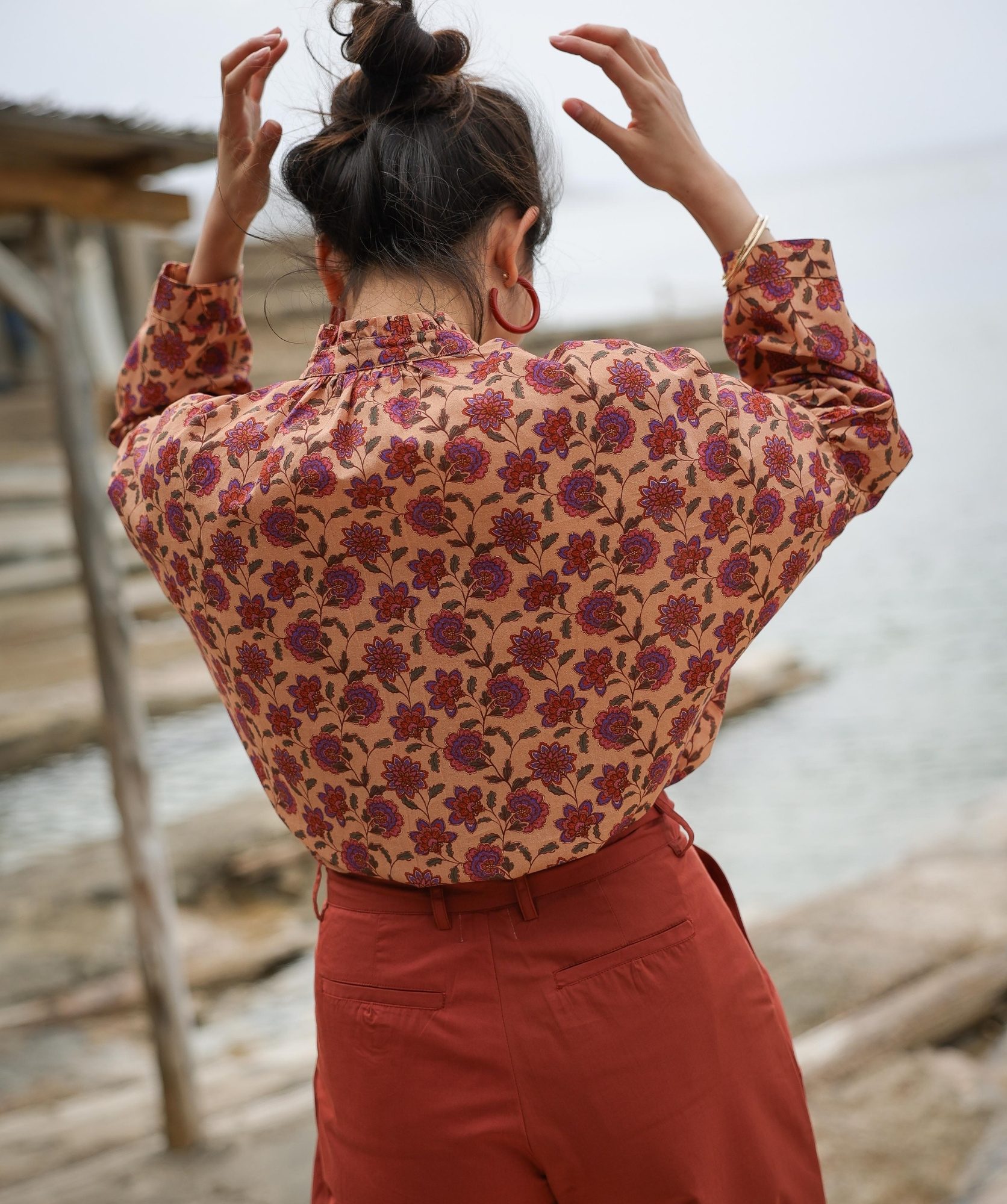 Chemise Priyana – Imprimé Berry