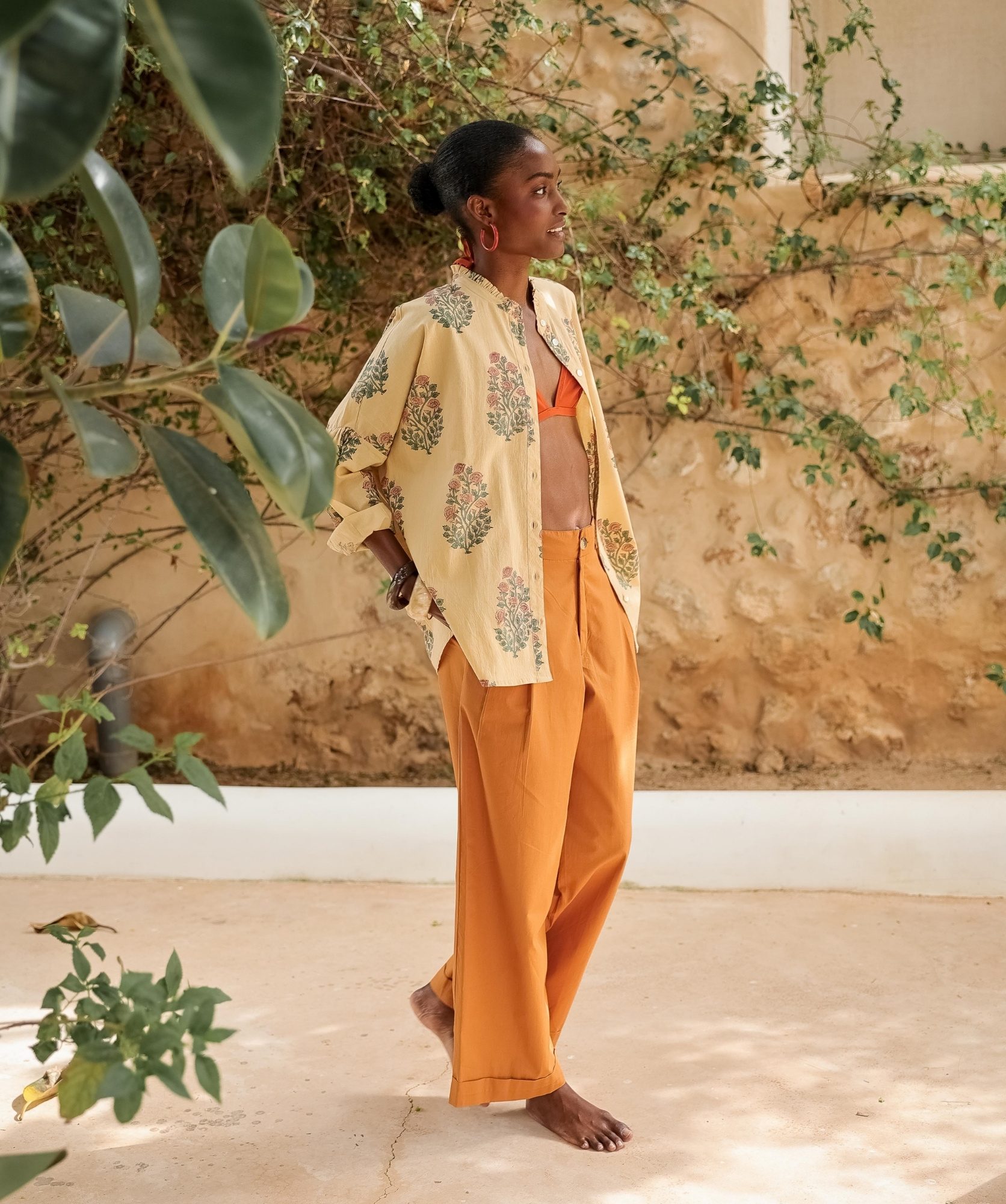 Chemise Priyana – Imprimé Block-print Chennaï